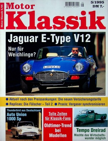 Deckblatt Motor Klassik (05/1995)